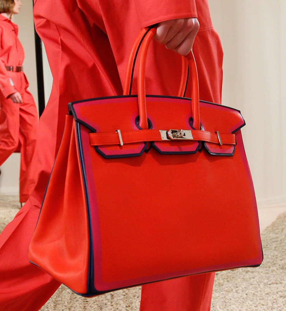 Reference image illustrating Hermès Resort 2018 Runway: Fresh Takes on the Birkin and Kelly Plus a New Flap Bag