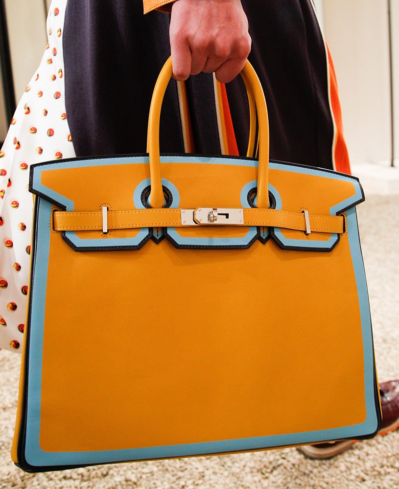 Reference image illustrating Hermès Resort 2018 Runway: Fresh Takes on the Birkin and Kelly Plus a New Flap Bag
