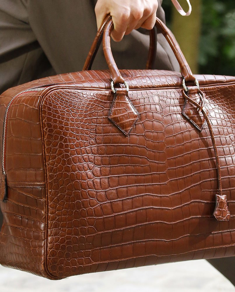 Reference image illustrating Hermès’s Newest Collection Includes a Multicolored Haut à Courroies and Some Crossbody Fanny Packs