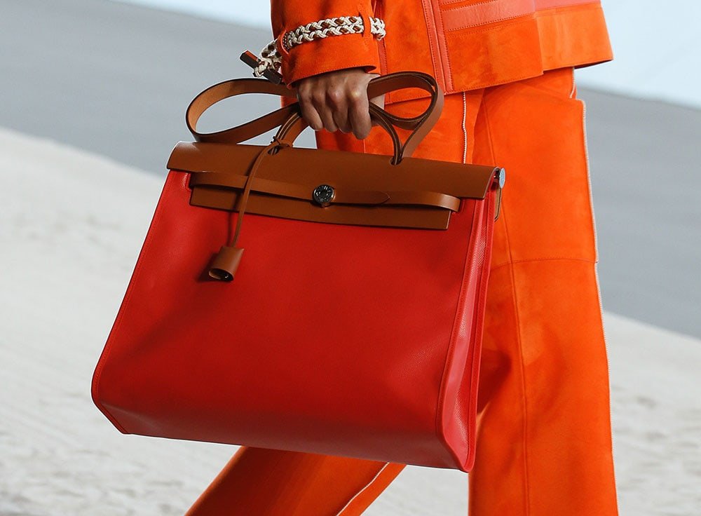 Reference image illustrating Hermès Spring 2019 Runway Bags: A Casual Turn for the Luxury House