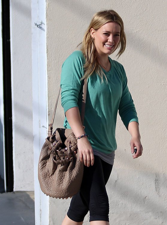 Reference image illustrating Hilary Duff's Handbag Collection Part Two: Goyard, Chanel, Celine & More