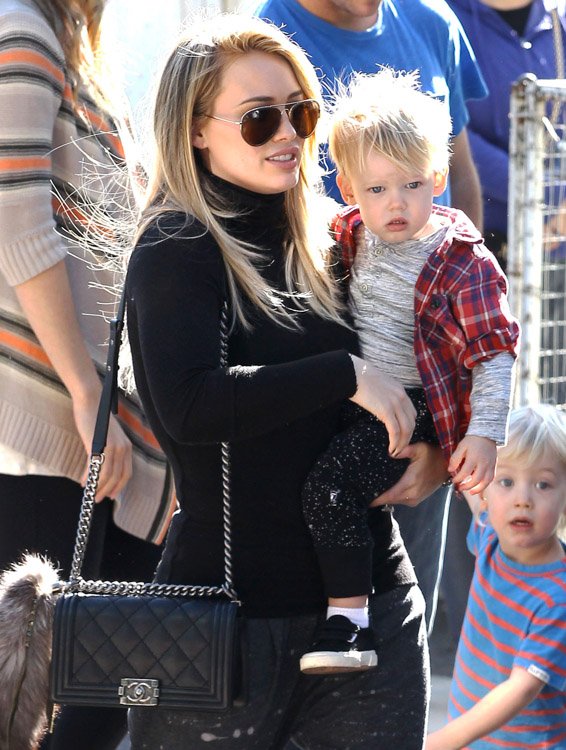 Reference image illustrating Hilary Duff's Handbag Collection Part Two: Goyard, Chanel, Celine & More
