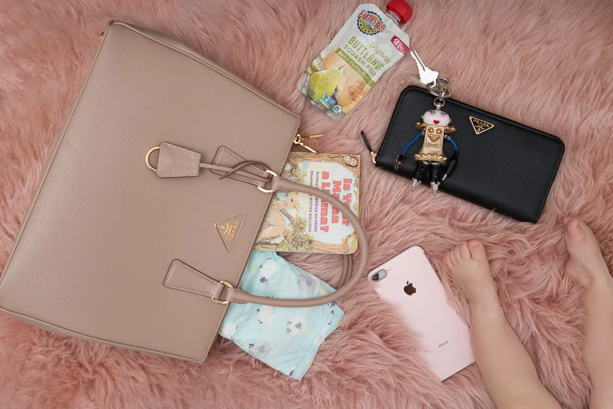 Reference image illustrating How to Style the Prada Galleria Bag for Every Woman: Mom, Traveler, Trendsetter & More