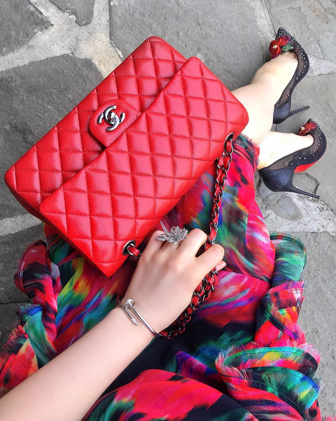Reference image illustrating Inside a Stunning 90K-Follower Handbag Collection: Hermès, Chanel & Dior Favorites