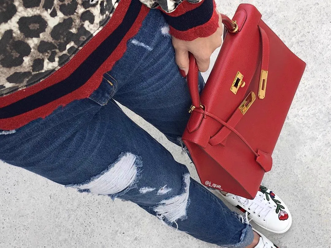 Reference image illustrating Inside a Stunning Hermès Collection: Birkins, Kellys, and Constance Bags from a PurseForum Reader