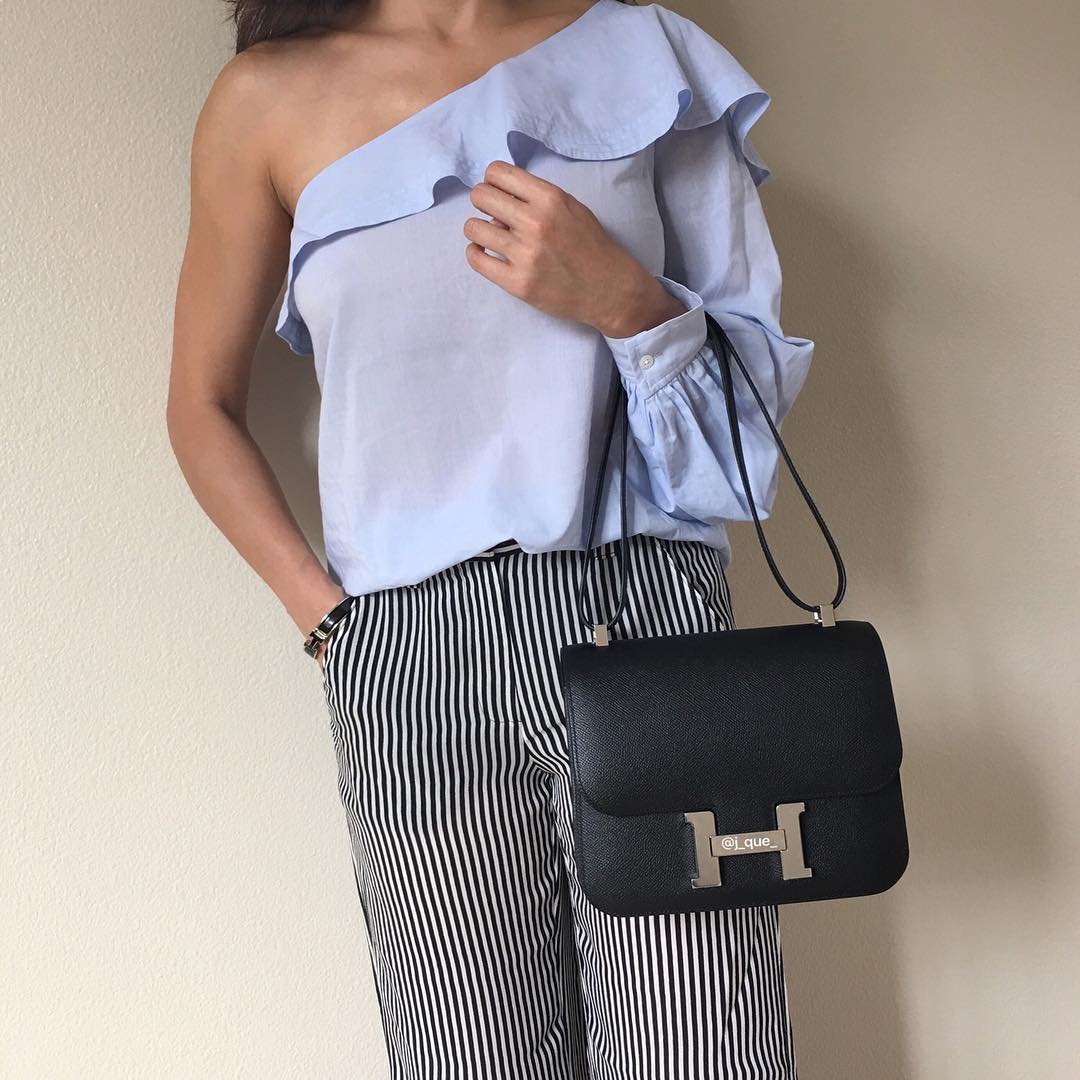 Reference image illustrating Inside a Stunning Hermès Collection: Birkins, Kellys, and Constance Bags from a PurseForum Reader