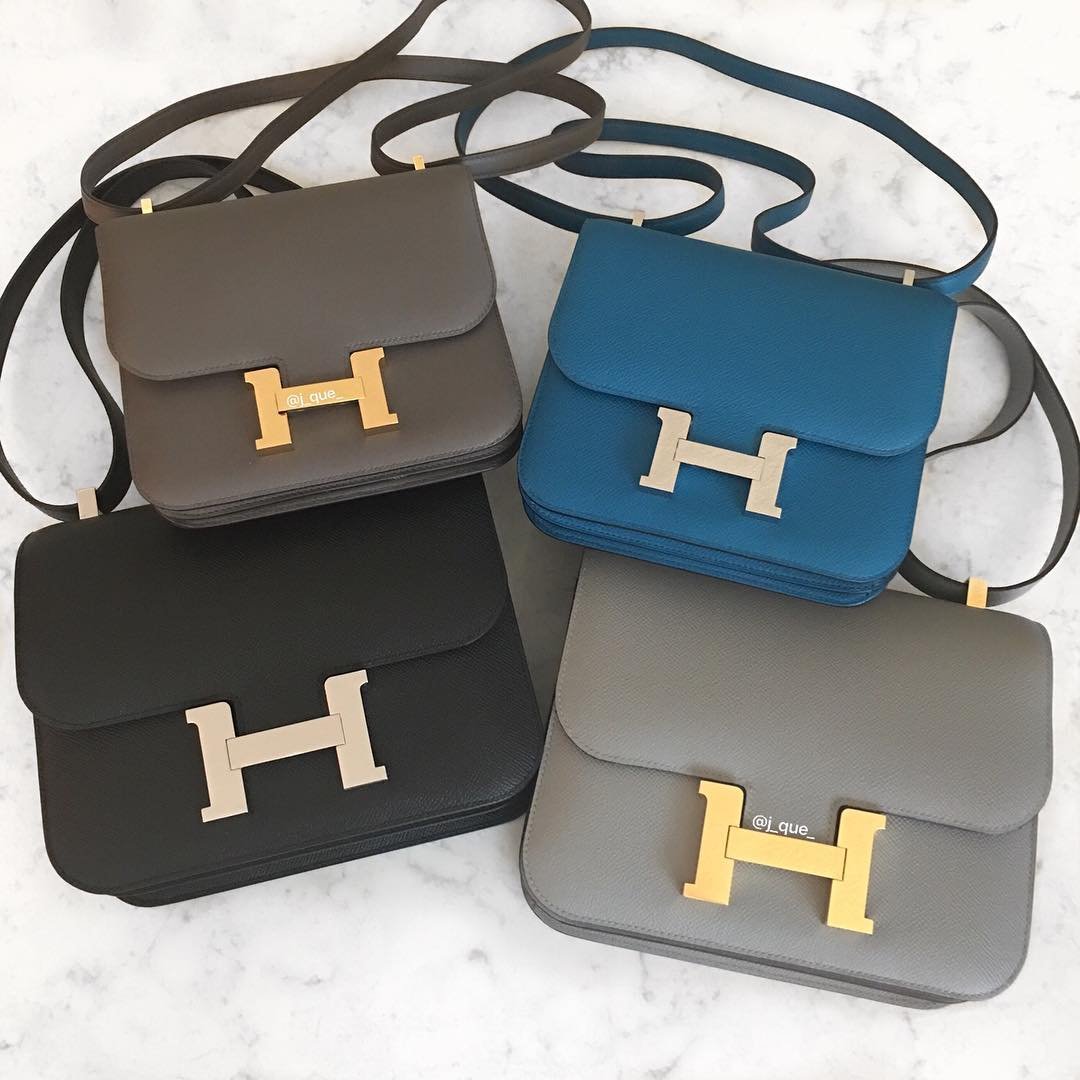 Reference image illustrating Inside a Stunning Hermès Collection: Birkins, Kellys, and Constance Bags from a PurseForum Reader