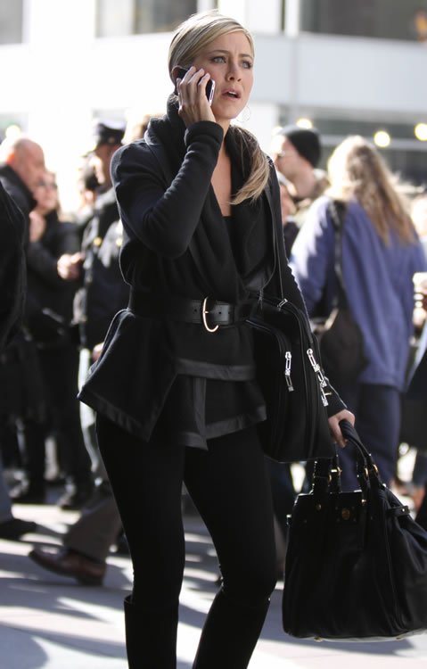 Reference image illustrating Jennifer Aniston's Handbag Collection: A Look at Her Favorite Designer Bags