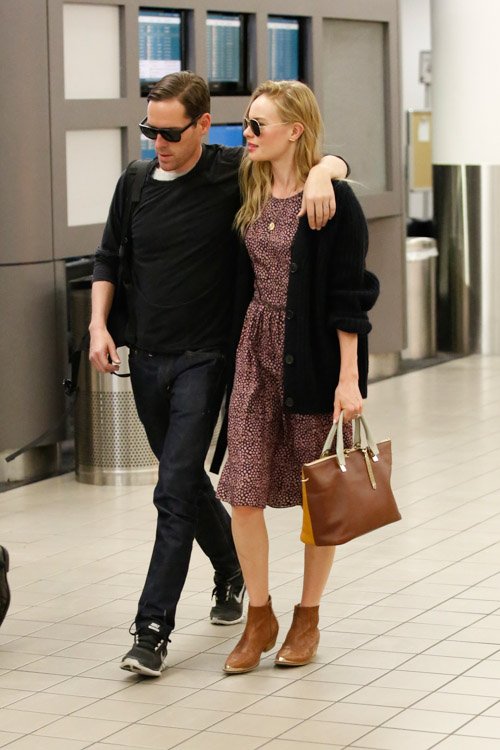 Reference image illustrating Kate Bosworth’s Post-Wedding Travel Look: The Chloe Baylee Satchel in the Spotlight
