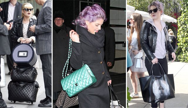 Reference image illustrating Kelly Osbourne's Handbag Collection: Chanel, Hermès, and Beyond