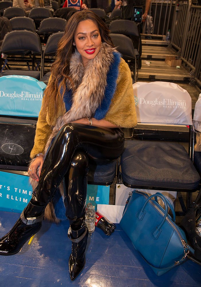 Reference image illustrating La La Anthony’s Givenchy Antigona Collection: A Courtside Style Icon