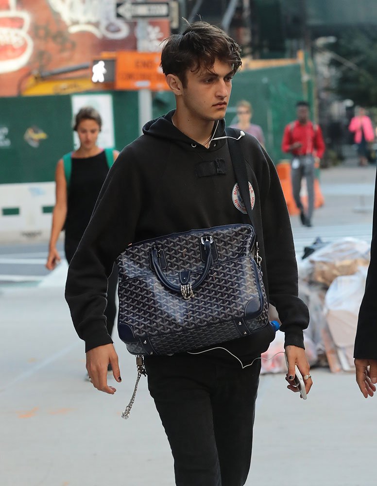 Reference image illustrating Like Sisters, Like Brother: Check in on Anwar Hadid’s Small but Rapidly Developing Bag Collection