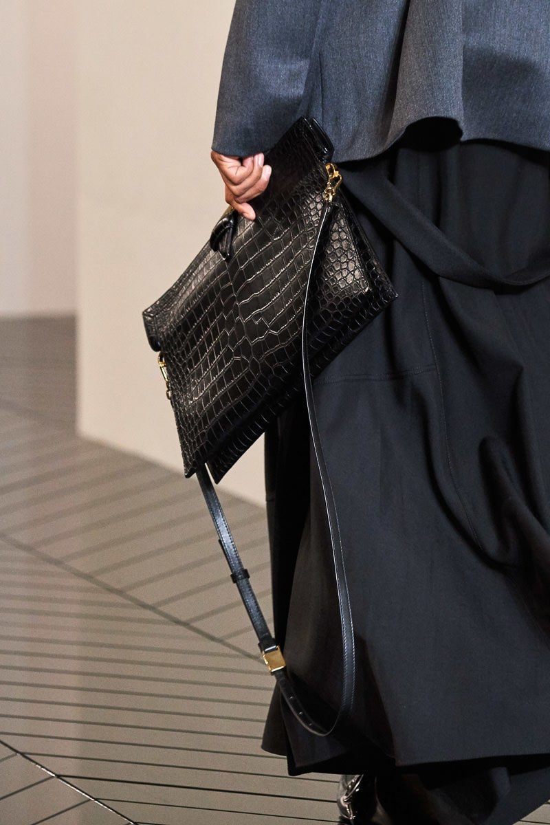 Reference image illustrating Loewe Fall 2019 Runway Bags: A Detailed Look at the Puzzle, Gate, and Top Handle Styles