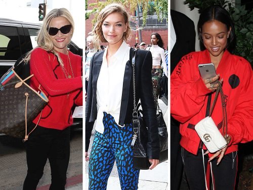 London Fashion Week Street Style: The Best Celebrity Handbags from Chanel, Gucci, and More cover image