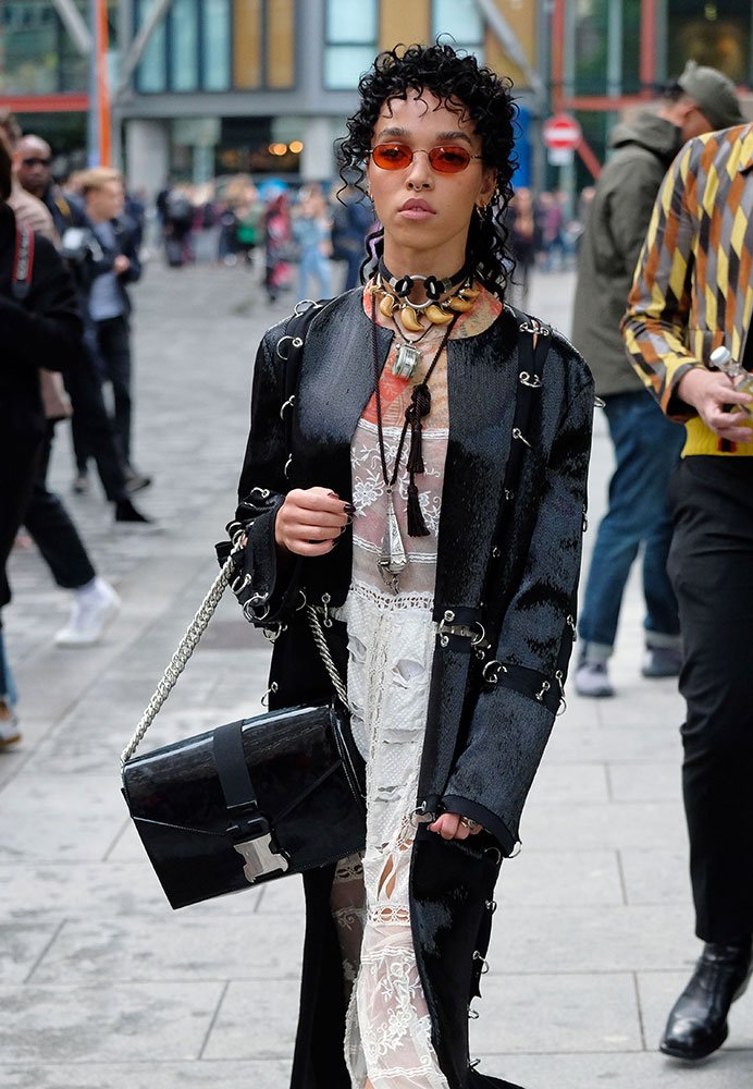 Reference image illustrating London Fashion Week Street Style: The Best Celebrity Handbags from Chanel, Gucci, and More
