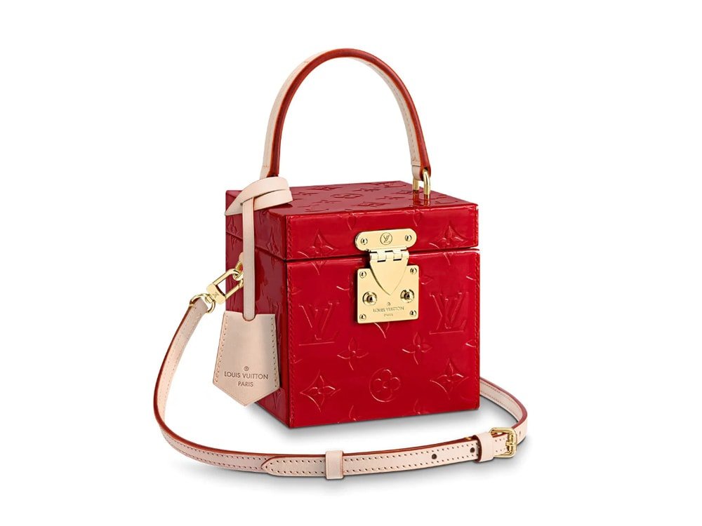 Reference image illustrating Louis Vuitton Bleeker Box Bag Returns: A Tiny Trunk-Inspired Mini for Fall 2018