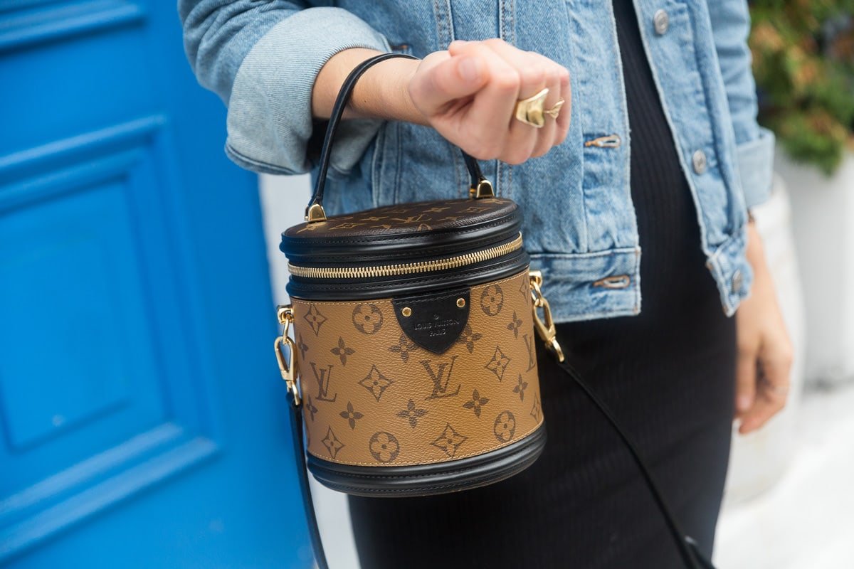 Reference image illustrating Louis Vuitton Cannes Bag Review: What Fits Inside the Mini Bucket Bag