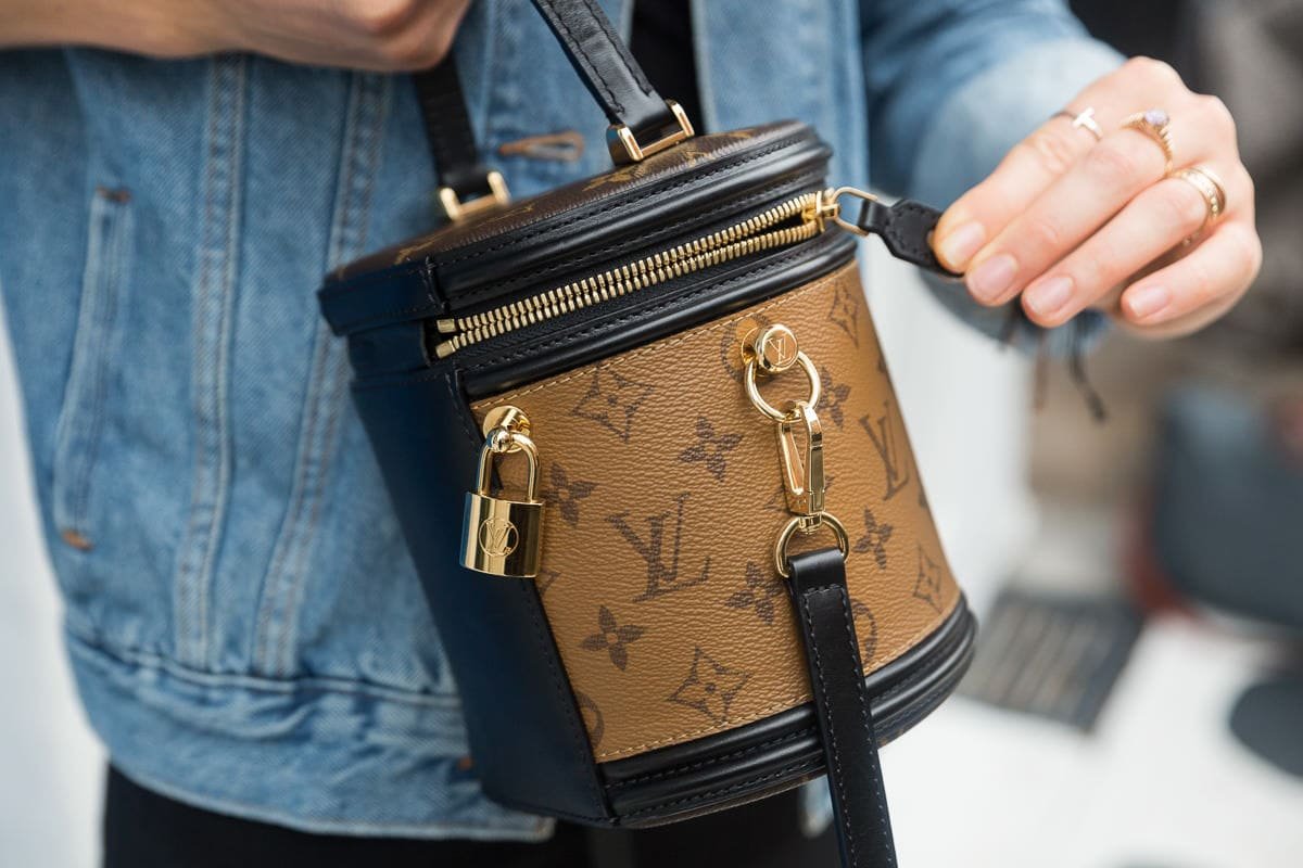 Reference image illustrating Louis Vuitton Cannes Bag Review: What Fits Inside the Mini Bucket Bag