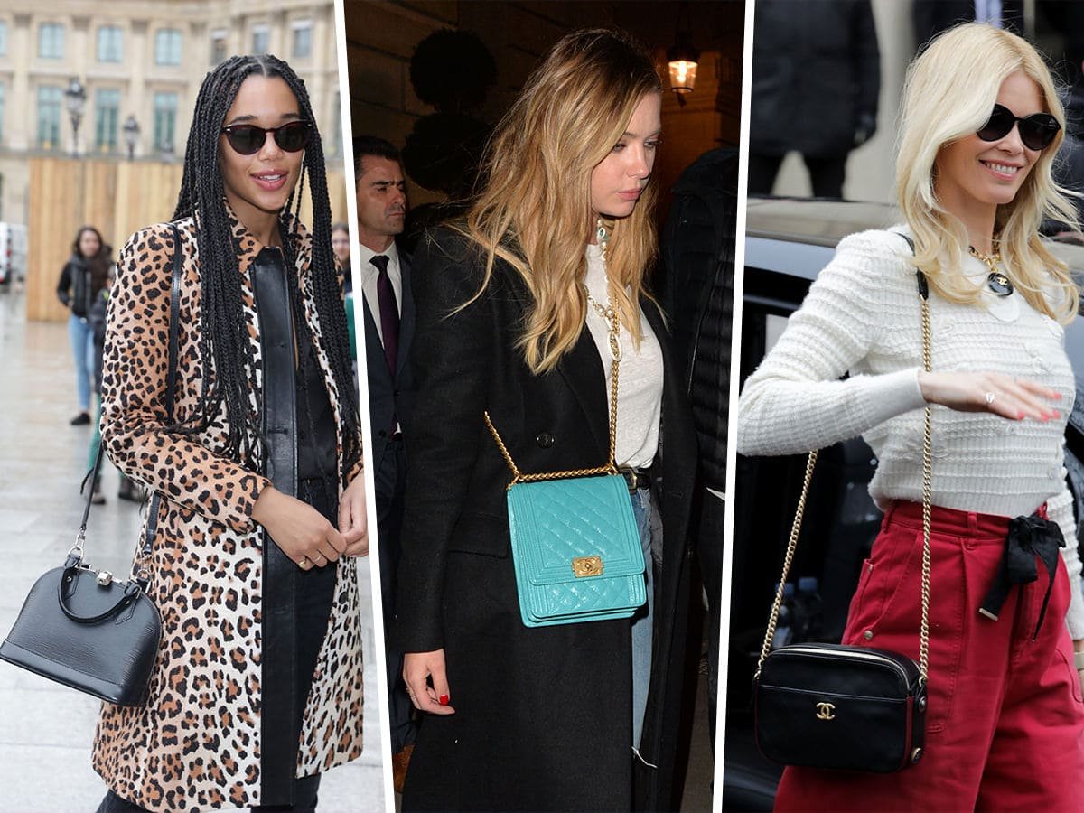 Reference image illustrating Louis Vuitton & Chanel Bags Dominate the Finale of Paris Fashion Week 2019