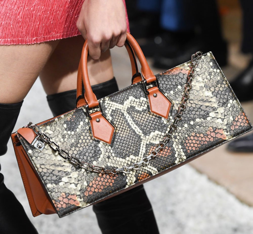 Reference image illustrating Louis Vuitton Cruise 2019 Bags: Grace Coddington Cat Collaboration & More Runway Highlights