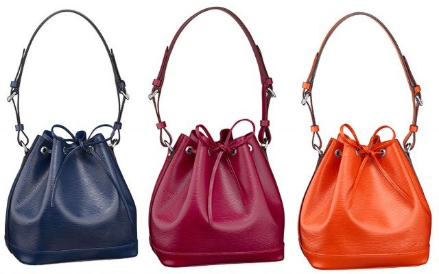 Reference image illustrating Louis Vuitton Epi Leather Color Guide: Every Shade of the Spring 2012 Rainbow