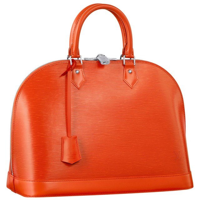 Reference image illustrating Louis Vuitton Epi Leather Color Guide: Every Shade of the Spring 2012 Rainbow