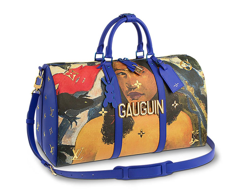 Reference image illustrating Louis Vuitton Expands Jeff Koons Masters Collection with New Artists and Bag Styles