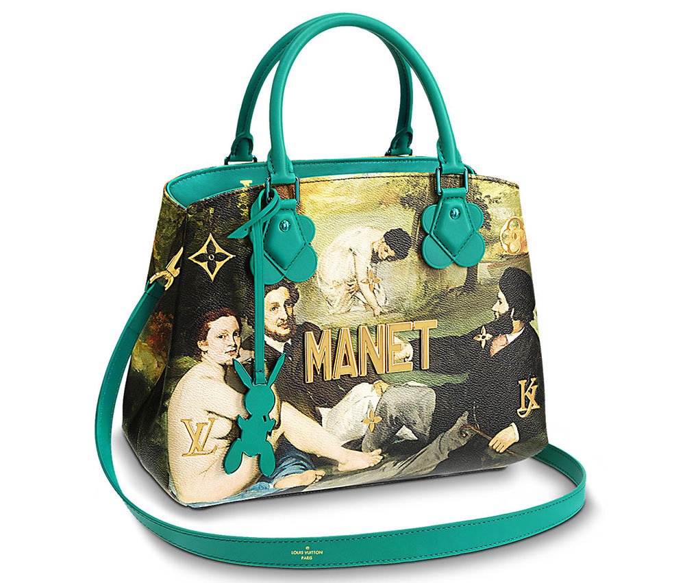 Reference image illustrating Louis Vuitton Expands Jeff Koons Masters Collection with New Artists and Bag Styles