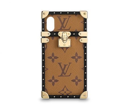 Louis Vuitton Eye Trunk iPhone X Case: Monogram Canvas & Inverse Now Available cover image