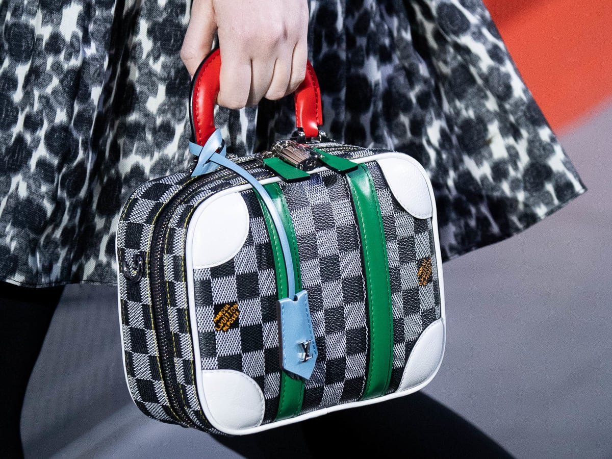 Reference image illustrating Louis Vuitton Fall 2019 Runway: Mini Bags Steal the Spotlight in Paris