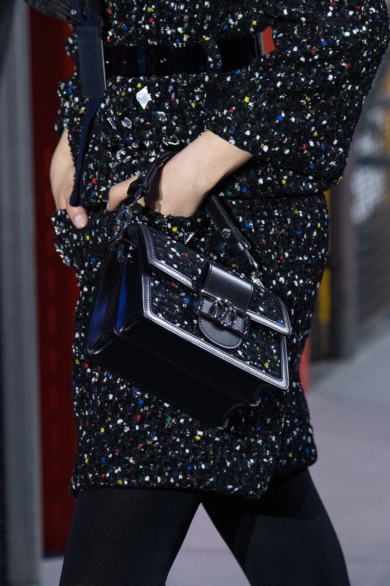 Reference image illustrating Louis Vuitton Fall 2019 Runway: Mini Bags Steal the Spotlight in Paris
