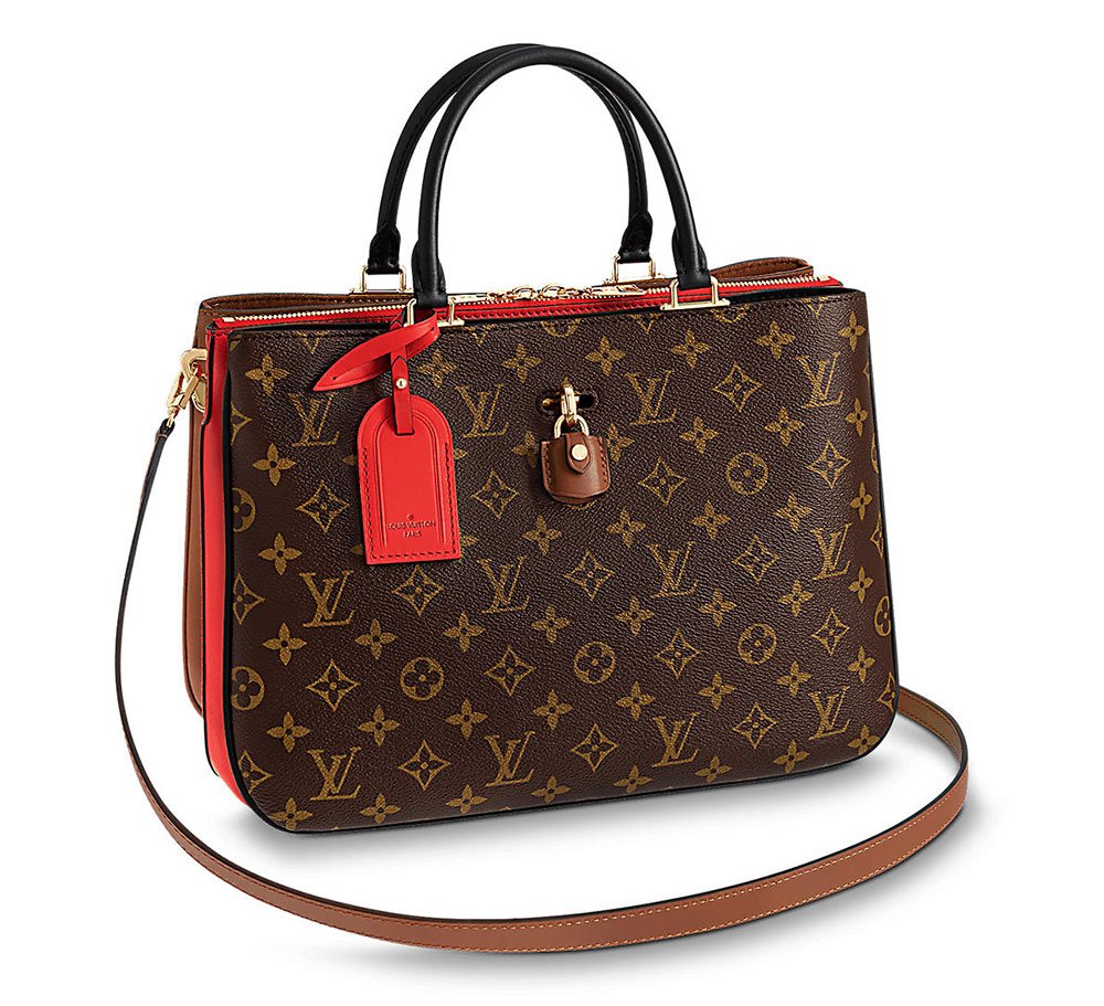 Reference image illustrating Louis Vuitton Millefeuille Tote Review: Design, Compartments, and Colorways