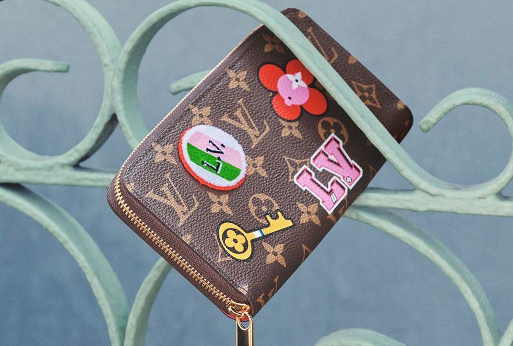 Reference image illustrating Louis Vuitton Patches Collection: A Playful Take on Monogram Classics