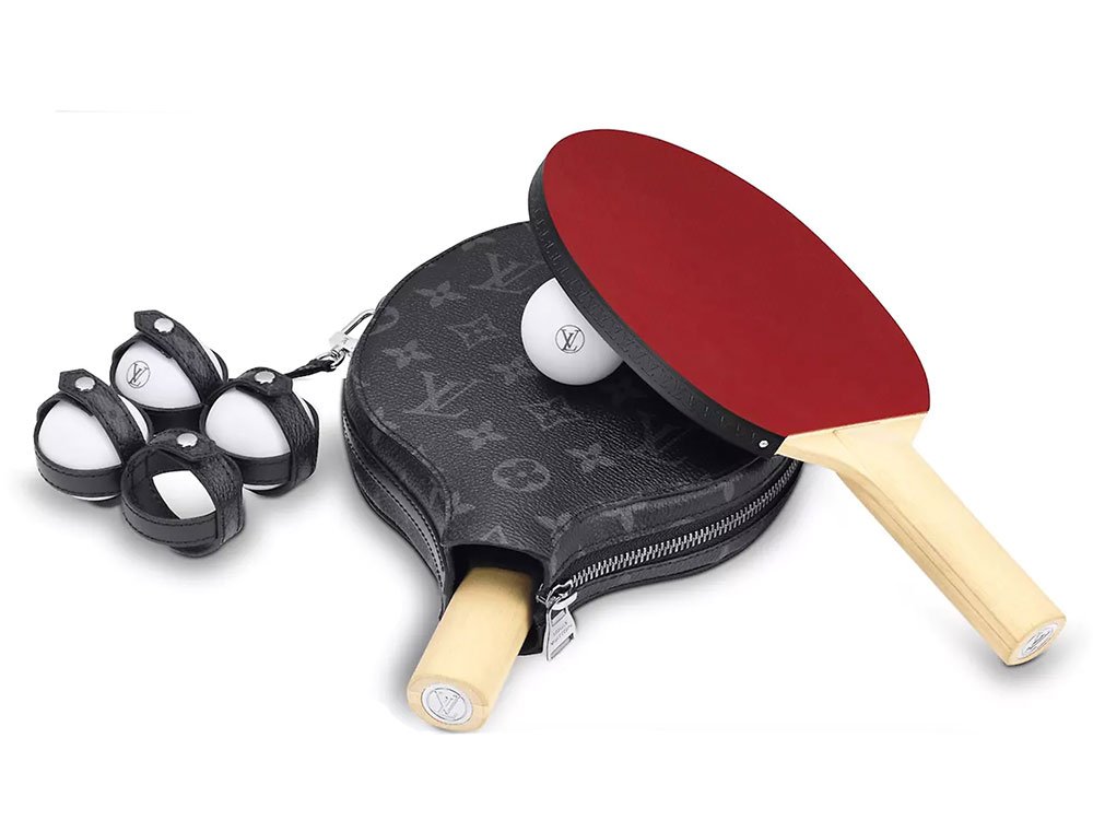 Reference image illustrating Louis Vuitton Ping Pong Set James: A $2,000 Luxury Sport Accessory
