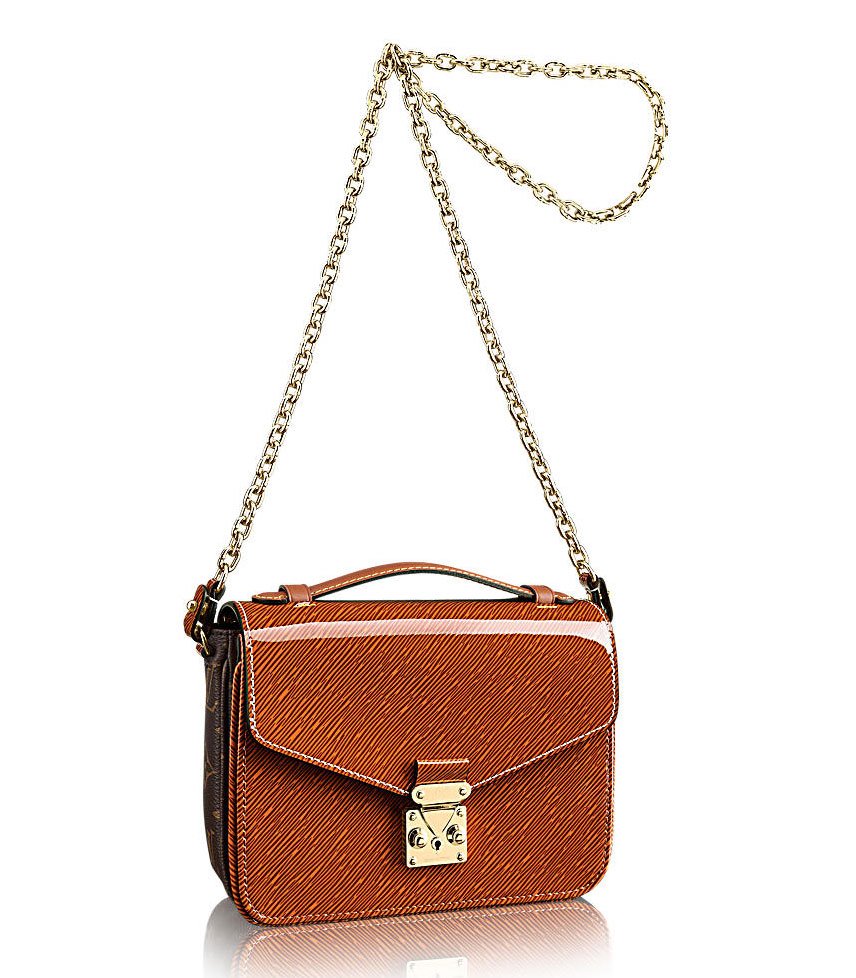 Reference image illustrating Louis Vuitton Pochette Métis Mini: A Compact Icon Arrives in Epi Leather for Fall 2017
