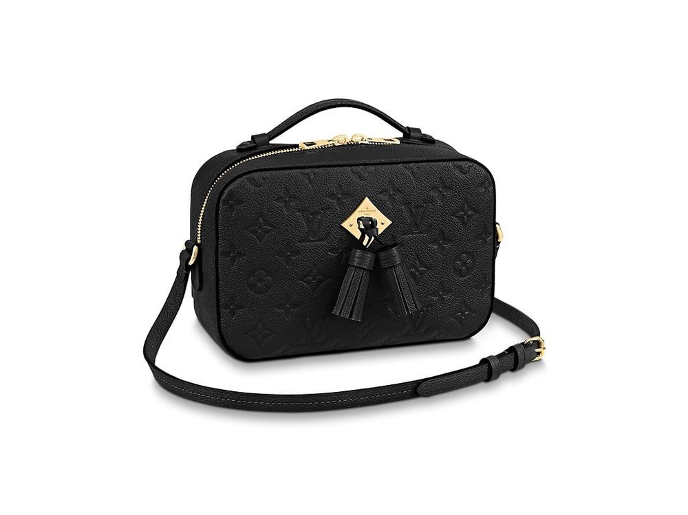 Reference image illustrating Louis Vuitton Saintonge Monogram Empreinte Camera Bag: New Colors and Details