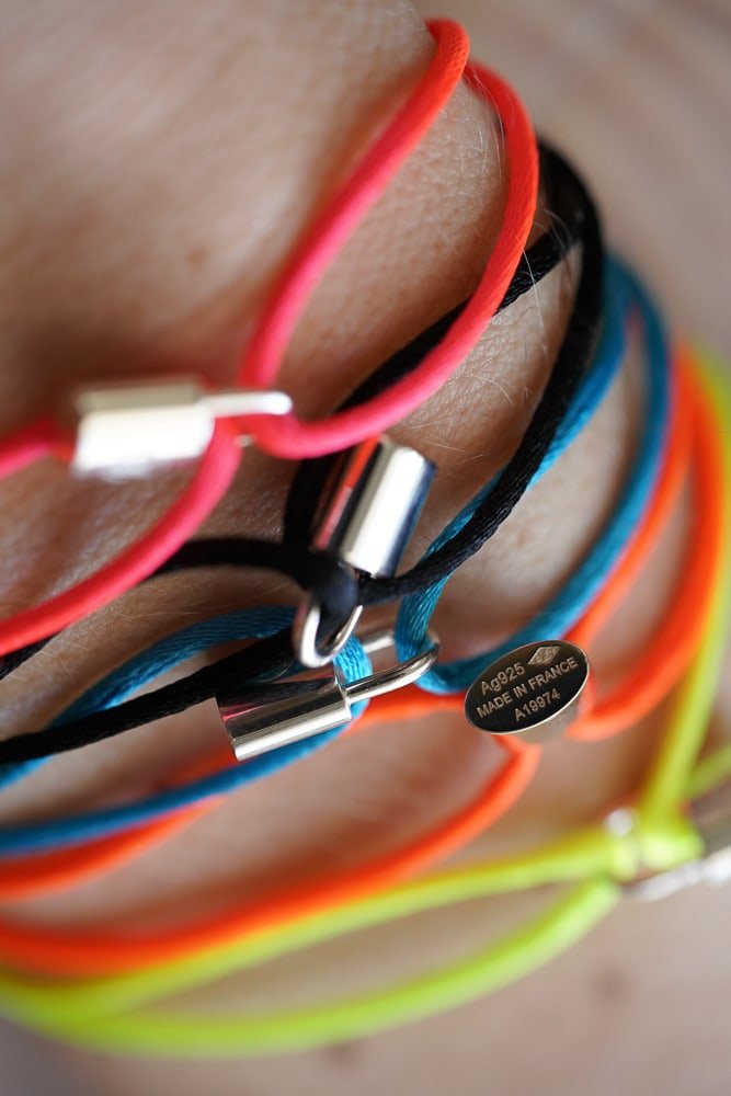 Reference image illustrating Louis Vuitton Silver Lockit Fluo Bracelet for UNICEF: A Stylish Way to Support Vulnerable Children