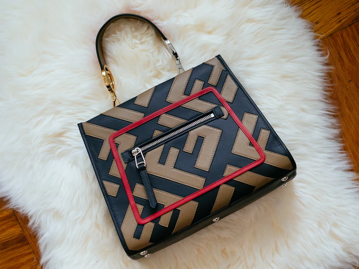 Reference image illustrating Loving Lately: The Fendi Runaway Logo Bag