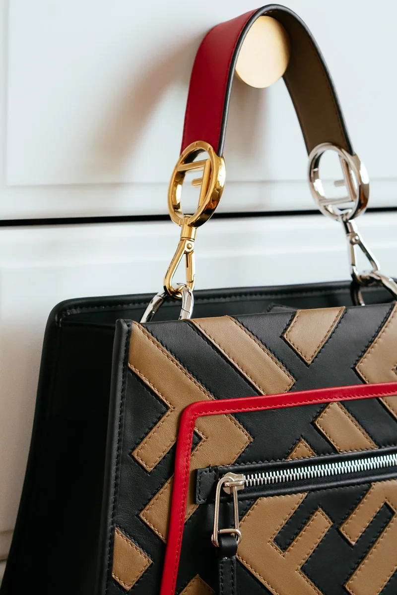 Reference image illustrating Loving Lately: The Fendi Runaway Logo Bag