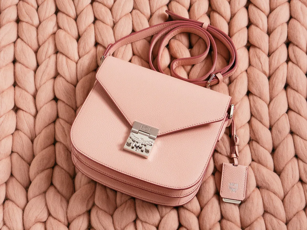 Reference image illustrating MCM Patricia Shoulder Bag in Park Avenue Leather: A Classic Everyday Investment