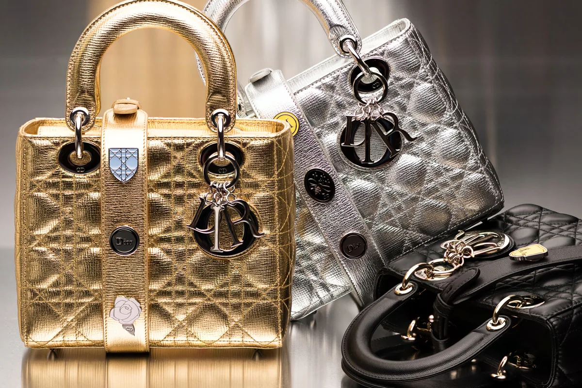 Reference image illustrating My Lady Dior Review: The Customizable Dior Bag with Lucky Badges