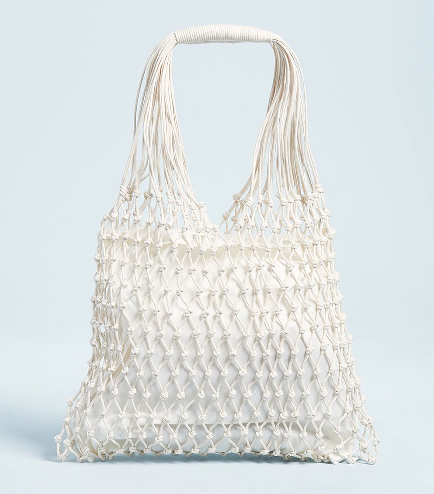 Reference image illustrating Net and Macramé Handbags: The Summer Trend That’s Surprisingly Versatile