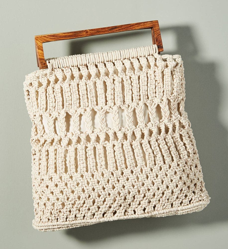 Reference image illustrating Net and Macramé Handbags: The Summer Trend That’s Surprisingly Versatile