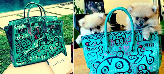 Reference image illustrating Nicola Formichetti’s Custom Hermès Birkin: Art, Rebellion, and the Nicopanda Touch