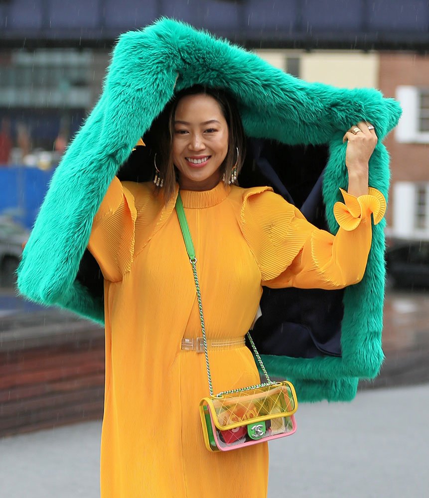 Reference image illustrating NYFW Fall 2018 Street Style: The Most Coveted Celebrity Handbags