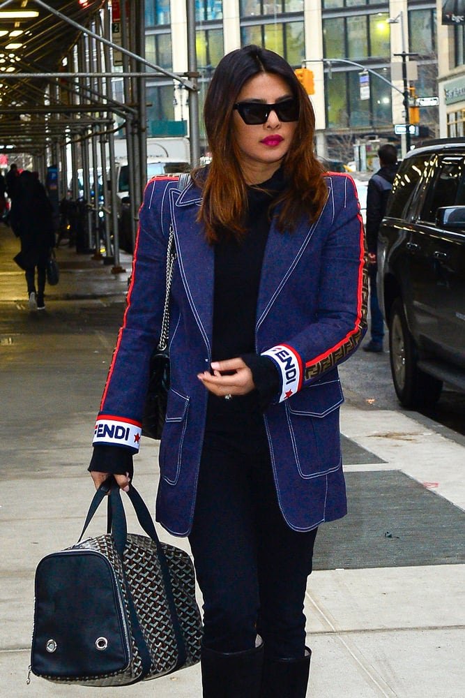 Reference image illustrating NYFW Prep Street Style: Gucci, Hermès, and Chanel Bags Spotted on Top Models