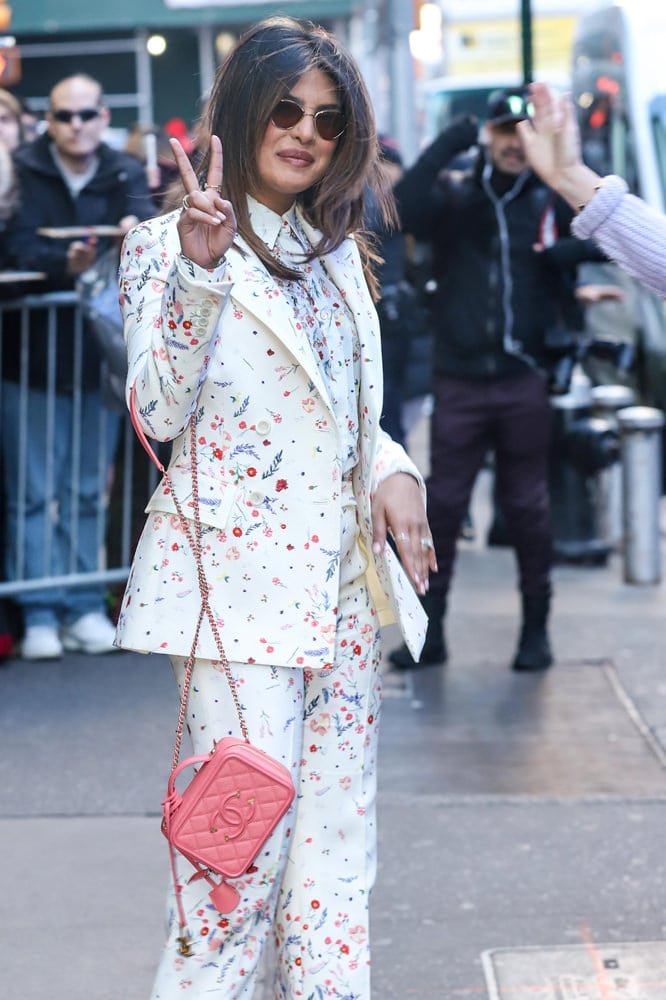 Reference image illustrating NYFW Prep Street Style: Gucci, Hermès, and Chanel Bags Spotted on Top Models