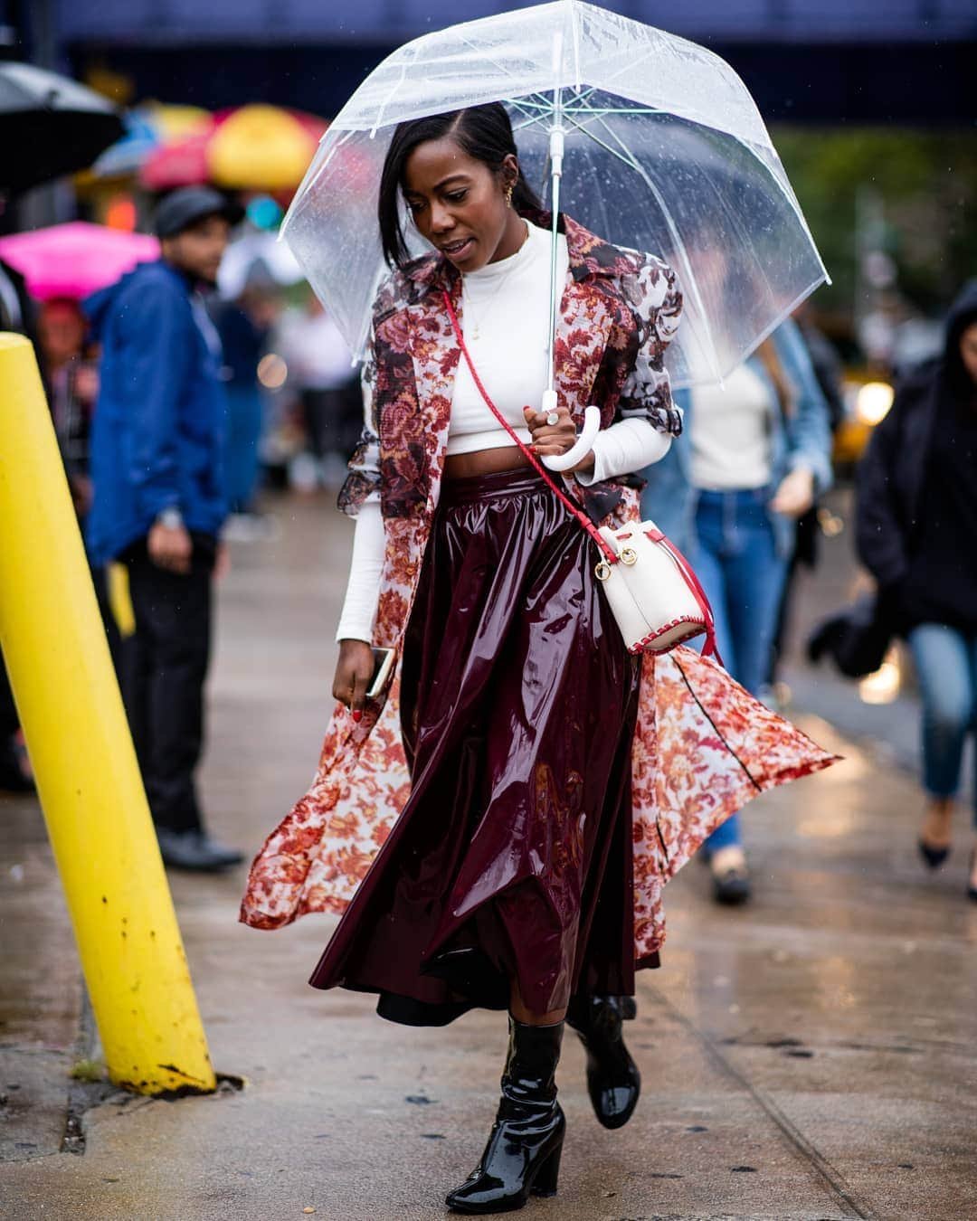 Reference image illustrating NYFW Spring 2019 Street Style: The Most-Wanted Handbags Spotted on Instagram