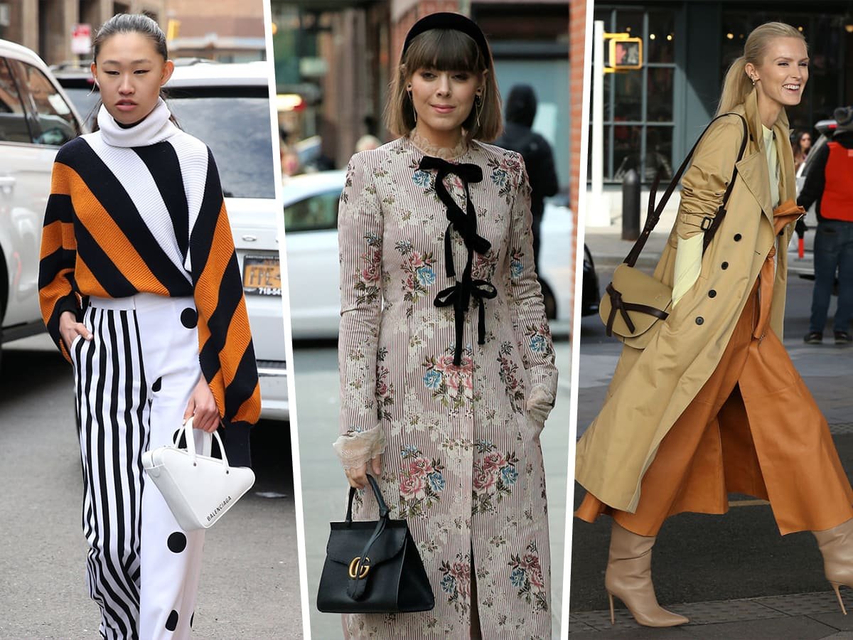 Reference image illustrating NYFW Street Style: The Best Luxury Handbags Spotted on Fashion Insiders