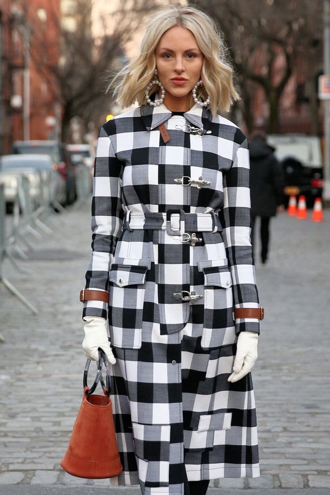 Reference image illustrating NYFW Street Style: The Best Luxury Handbags Spotted on Fashion Insiders